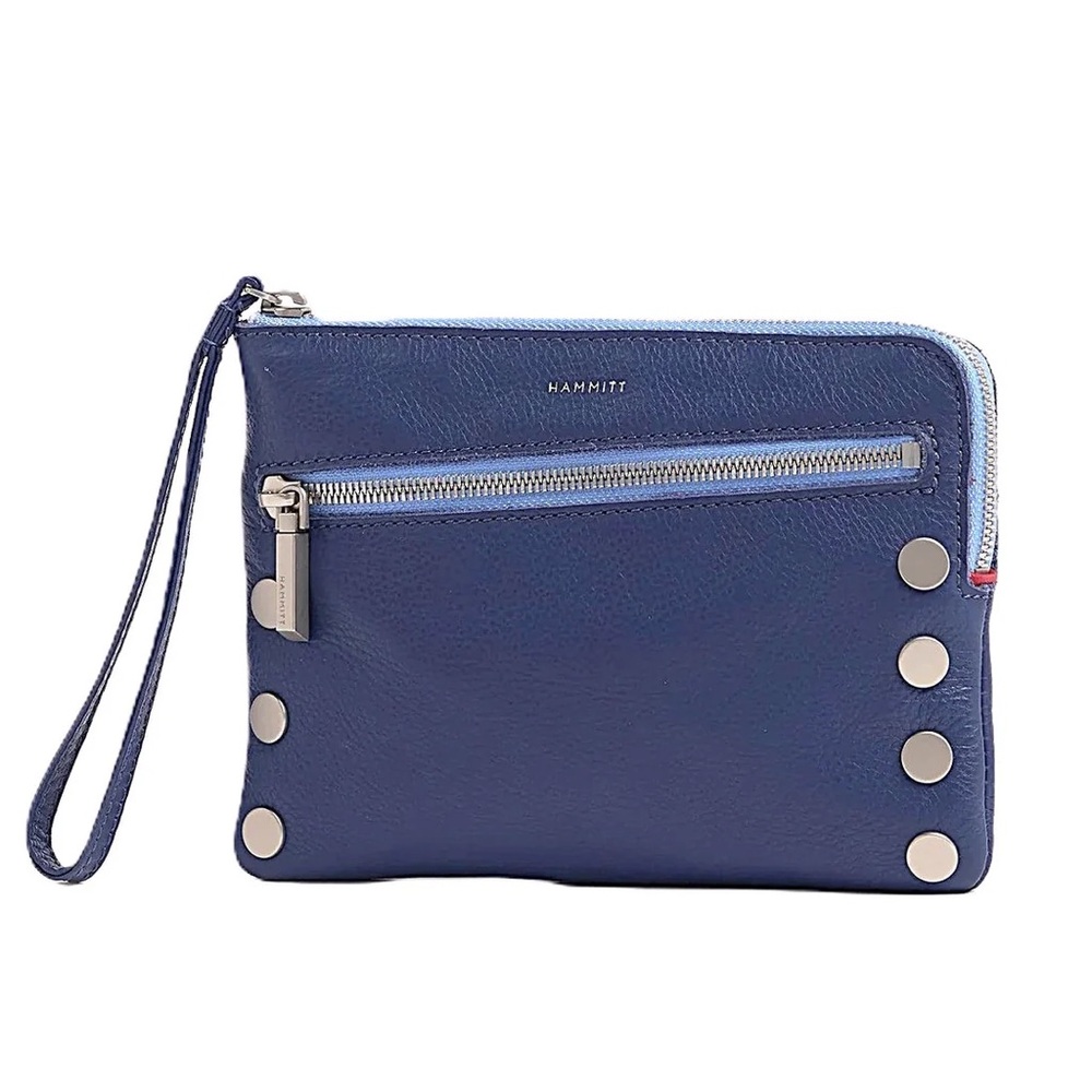 NWT Hammitt Small Nash in Jazz Blues/Brushed Silver